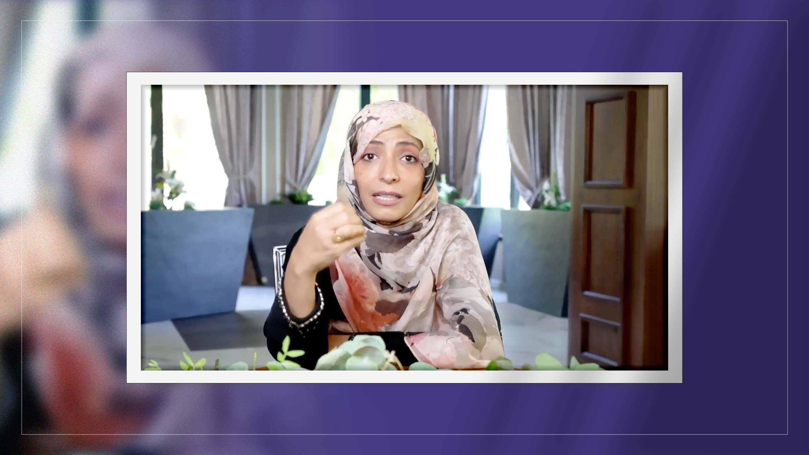 Tawakkol Karman addresses global threats in speech at 9th Estoril Conference